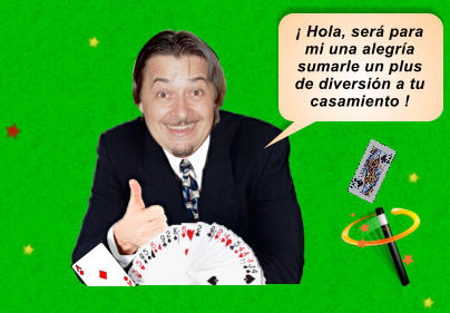 Mago Walter - Magos para bodas - Magos para casamientos